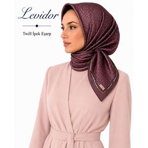 Levidor Twill İpek Eşarp 1672
