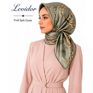 Levidor Twill İpek Eşarp 2139
