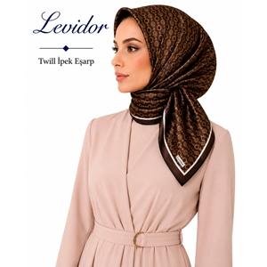 Levidor Twill İpek Eşarp 2141