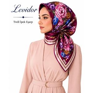 Levidor Twill İpek Eşarp 2143