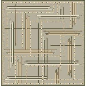 Armine Dj Sura Saf İpek Eşarp - 2025-2026 Sonbahar-Kış 9407D (S) - Renk-81