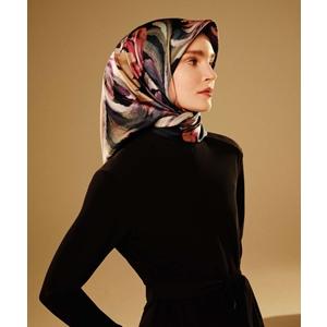 Armine Dj Sura Saf İpek Eşarp - 2025-2026 Sonbahar-Kış 9423D (S)