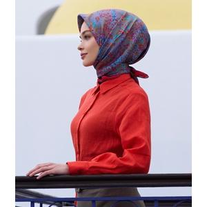 Belli Twill Saf İpek Eşarp 2025 Yaz Sezonu 4101D (T)