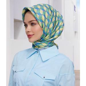 Belli Twill Saf İpek Eşarp 2025 Yaz Sezonu 4112D (T)