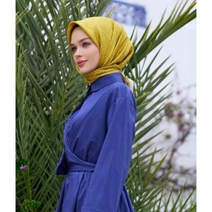Belli Twill Saf İpek Eşarp 2025 Yaz Sezonu 4128D (T)