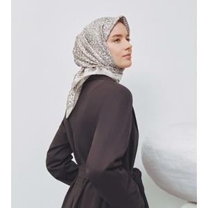 Armine Dj Sura Saf İpek Eşarp - 2025 Yaz Sezonu 9352D (S)