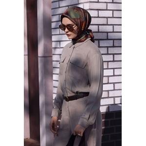 Belli Twill Saf İpek Eşarp - 2026-2027 Sonbahar-Kış 4400D (T)