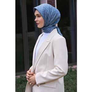 Belli Twill Saf İpek Eşarp - 2026-2027 Sonbahar-Kış 4425D (T)