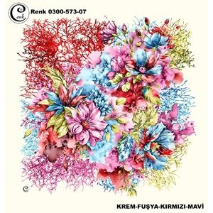 Cenk Desenli Oyalık Yazma - 0300-573 - Renk-18