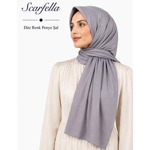Scarfella Düz Renk %100 Viscon Penye Şal - Desen-01 - Renk-59