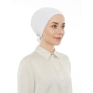 Scarfella İpeksi Penye Kutu Bone - Xl - Beyaz