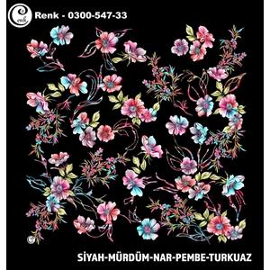 Cenk Desenli Oyalık Yazma - 0300-547 - Renk-01
