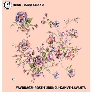 Cenk Desenli Oyalık Yazma - 0300-589 - Renk-01