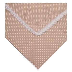 Baysem 200 X 200 cm. Güpürlü Dijital Raşel Masa Örtüsü - Sofra Bezi