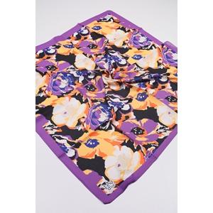 Levidor Desenli Violet Eşarp - Desen-02 - Renk-08