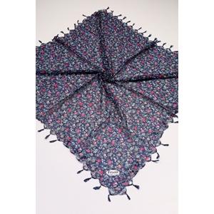 Firuze Star Desenli Boncuklu Tülbent - Desen-48 - Renk-01