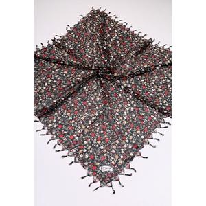 Firuze Star Desenli Boncuklu Tülbent - Desen-48 - Renk-01