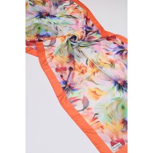 Scarfella Desenli Naturel Şal - Desen-93 - Renk-06