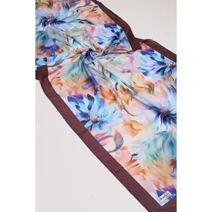 Scarfella Desenli Naturel Şal - Desen-93 - Renk-06