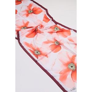 Scarfella Desenli Naturel Şal - Desen-95 - Renk-08