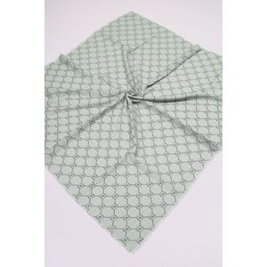 Baysem Desenli Keten Flamlı Eşarp - Desen-05 - Renk-08