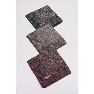 Miray Desenli Krep Eşarp - Desen-01