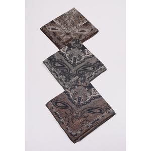 Miray Desenli Krep Eşarp - Desen-02