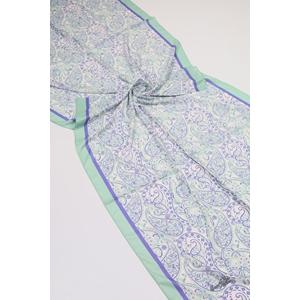 Scarfella Desenli Silk Licra Şal - Desen-08