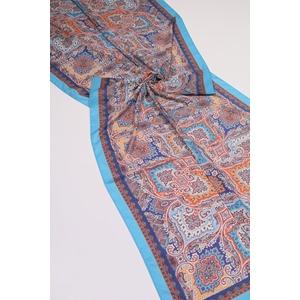Scarfella Desenli Silk Licra Şal - Desen-09