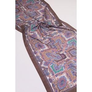 Scarfella Desenli Silk Licra Şal - Desen-09