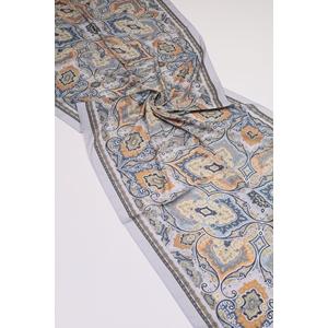 Scarfella Desenli Silk Licra Şal - Desen-09