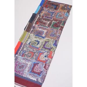 Scarfella Desenli Silk Licra Şal - Desen-09