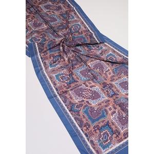 Scarfella Desenli Silk Licra Şal - Desen-09