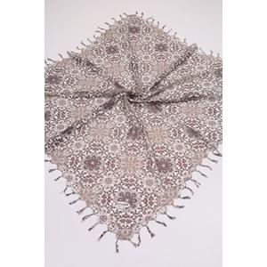 Firuze Star Desenli Boncuklu Tülbent - Desen-52 - Renk-04
