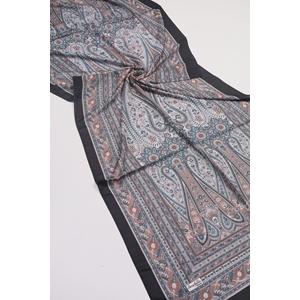 Scarfella Desenli Naturel Şal - Desen-106 - Renk-07