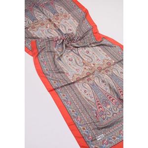 Scarfella Desenli Naturel Şal - Desen-106 - Renk-07