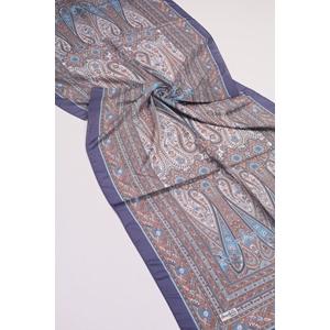 Scarfella Desenli Naturel Şal - Desen-106 - Renk-07