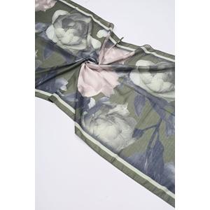 Scarfella Desenli Naturel Şal - Desen-115 - Renk-01