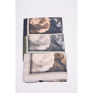 Scarfella Desenli Naturel Şal - Desen-115