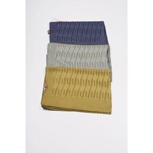 Hint İpek Enrico Ferri Jakarlı Floş Pamuk Şal - Desen-01