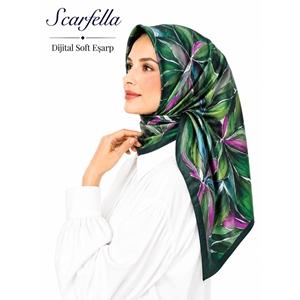 Scarfella Dijital Soft Eşarp - Desen-117