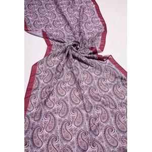 Scarfella Desenli Naturel Şal - Desen-138