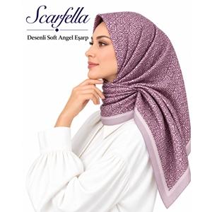 Scarfella Desenli Soft Angel Eşarp - Desen-84