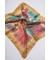 Yasemin İpek Desenli Keten Flamlı Eşarp - Desen-03